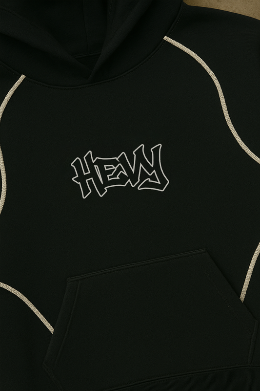 STITCHED TRACKSUIT [BLACK]